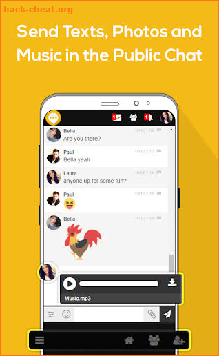 Chat Rooms screenshot