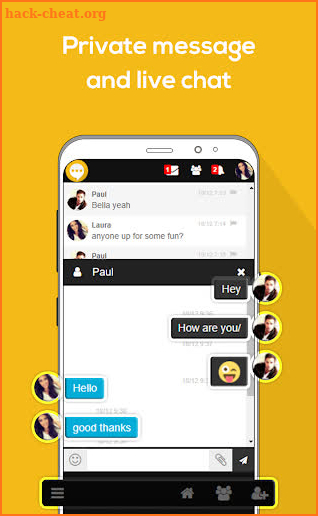 Chat Rooms screenshot