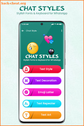 Chat Style : Font & Keyboard screenshot