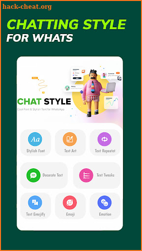 Chat Style - Stylish Font & Keyboard For WhatsApp screenshot