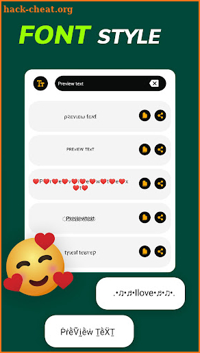 Chat Style - Stylish Font & Keyboard For WhatsApp screenshot