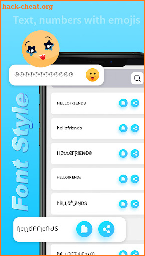Chat Style - Stylish Fonts & Keyboard for Whatsapp screenshot