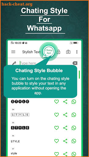 Chat Styler for Whatsapp 2020 screenshot