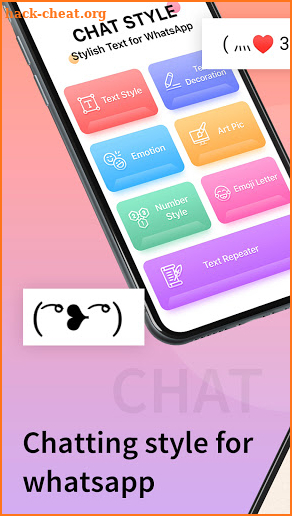 Chat Styles: Cool Font & Stylish Text for WhatsApp screenshot