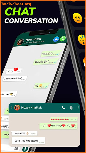 Chat Styles Fonts for Whatsapp screenshot