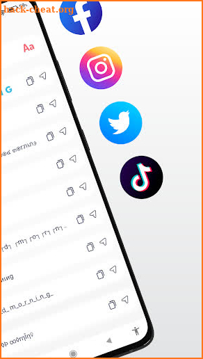 Chat Styles Fonts Keyboard App screenshot