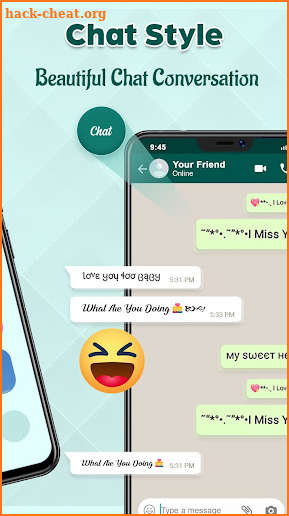 Chat Styles: Stylish Fonts & Keyboard for WhatsApp screenshot