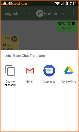 Chat Translator screenshot