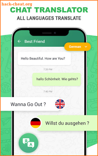 Chat Translator - All languages Translator screenshot