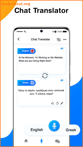 Chat Translator : Free Voice & Chat Translate screenshot