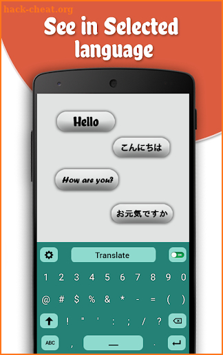 Chat Translator Keyboard - Easy Typing Keypad screenshot