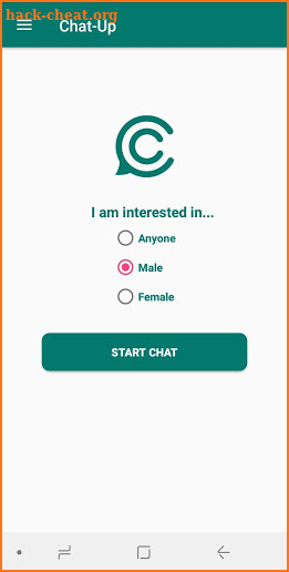 Chat-up: Talk to strangers screenshot