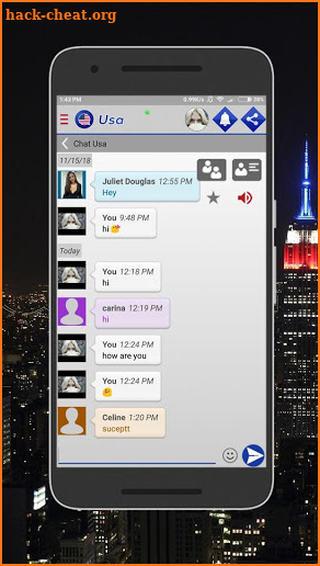 Chat Usa screenshot