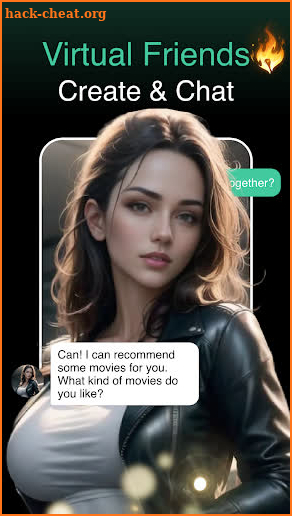 Chat with AI Girlfriends：iChat screenshot