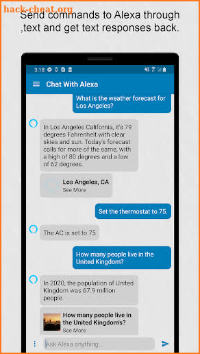 Chat With Alexa screenshot