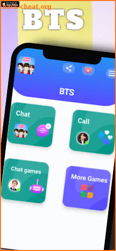 Chat with BTS : bts army game screenshot