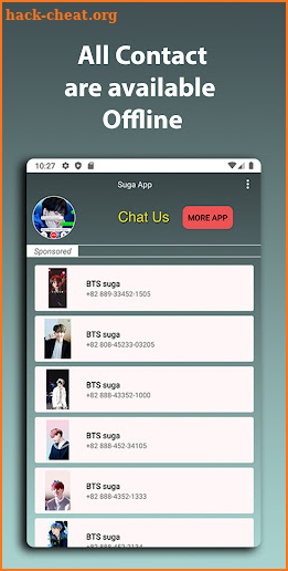 Chat with BTS Suga screenshot