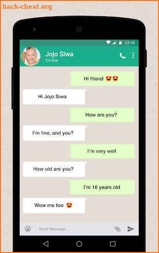 Chat with Jоjо Sіwа screenshot
