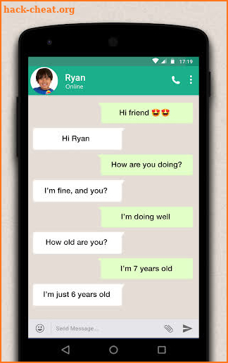 Chat with Rуаn screenshot