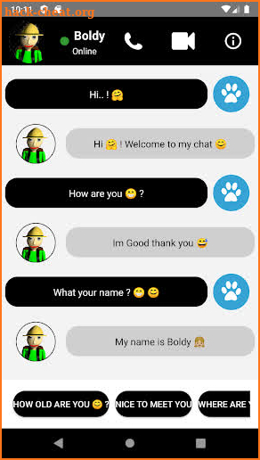 Chat with scary teacher screenshot