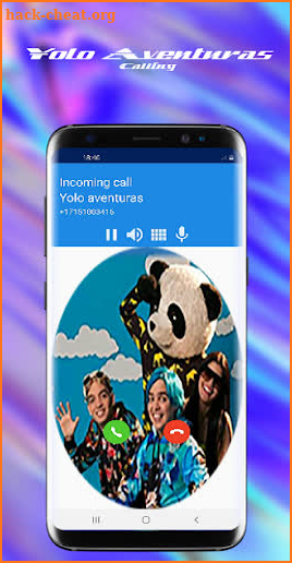 Chat with Yolo Aventuras 📱 Fake Video Call screenshot