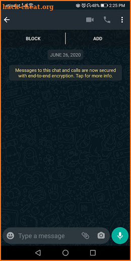 Chat Without Saving Number screenshot
