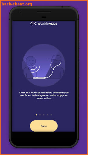 Chatable Universal Hearing Aid screenshot
