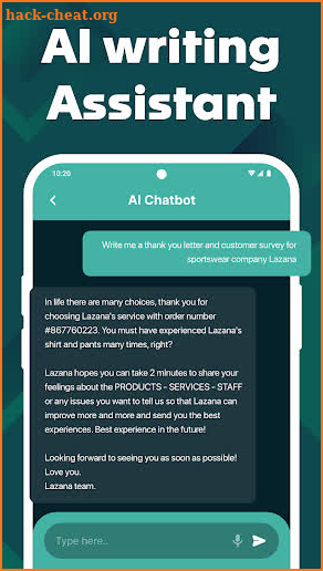 ChatAI: AI Chatbot App screenshot