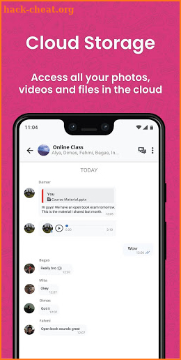 ChatAja | Indonesia Messenger & Lifestyle App screenshot
