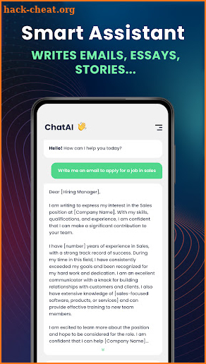 Chatbot AI - Ask me anything screenshot