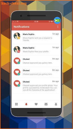 Chateet - Meet New People Online! screenshot