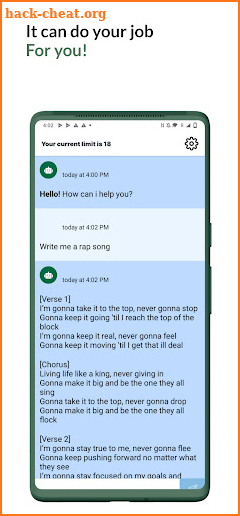 ChatG - AI Chat Bot GPT screenshot