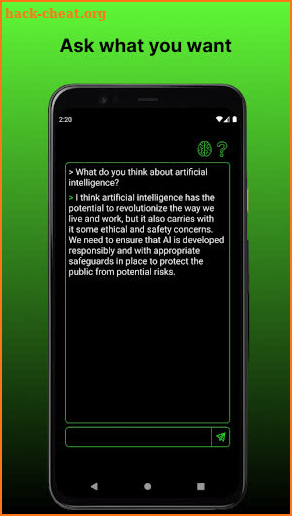 ChatGPT 3: Chat GPT AI screenshot