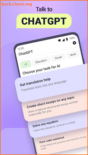 ChatGPT - AI Chat With GPT-3 screenshot