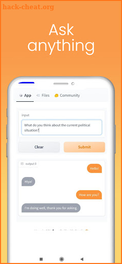 ChatGPT: Chat with AI screenshot