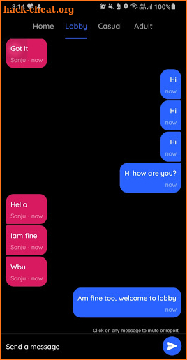 ChatHub Live Rooms - Stranger chat rooms screenshot