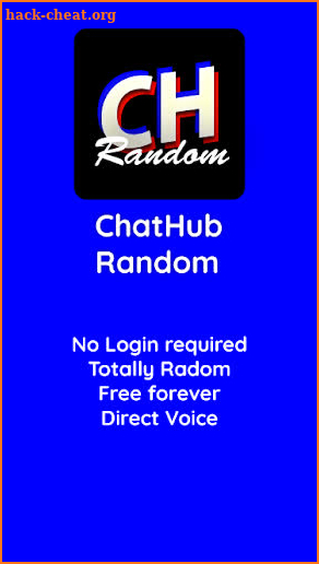 ChatHub Random Chat App screenshot