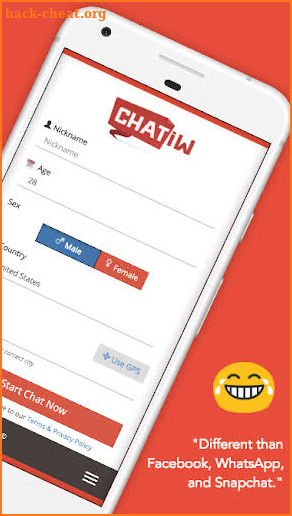 Chatiw 😜 ! Meet,Chat & Dating screenshot