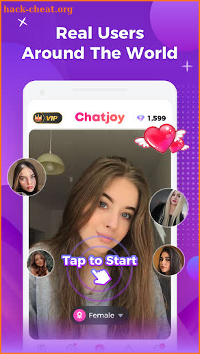 Chatjoy-Meet New People. Video & Make Friends screenshot