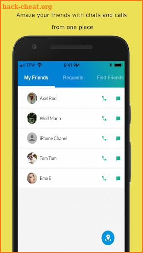 Chatkazam - free social media video pics screenshot