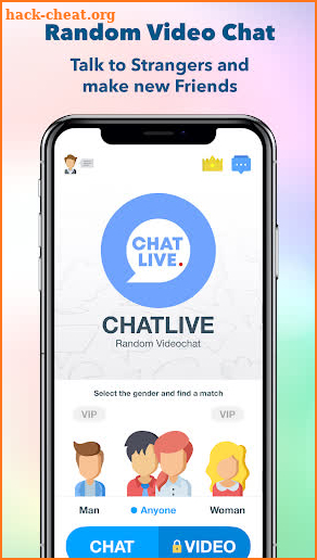 ChatLive, Random Video Chat screenshot