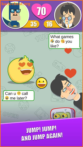 Chatmasters Casual Jumping & Chatting Arcade Game screenshot