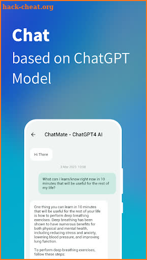 ChatMate - ChatGPT4 AI screenshot