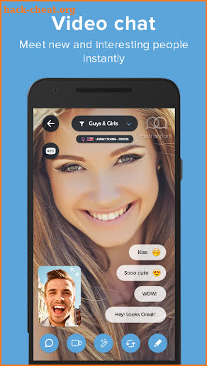 Chatrandom: Video Chat with Strangers Live Cam App screenshot