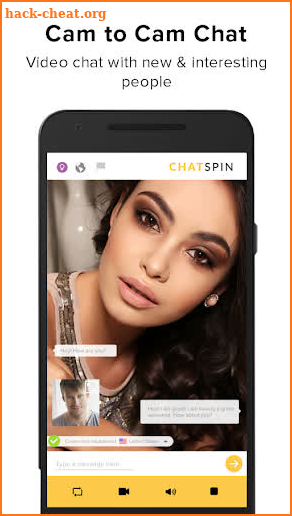 Chatspin - Random Video Chat, Talk to Strangers screenshot