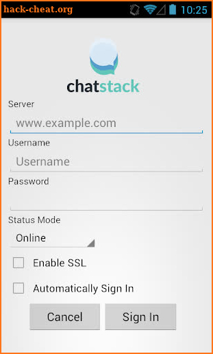 Chatstack screenshot