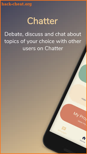 Chatter screenshot
