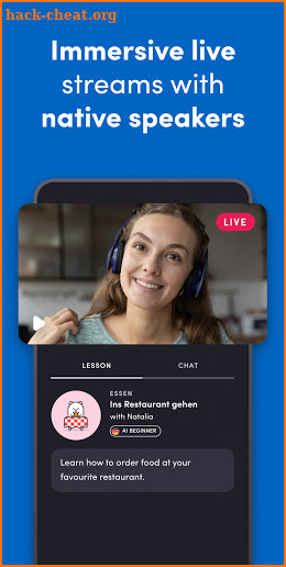 Chatterbug Streams: Learn New Languages Fluently screenshot