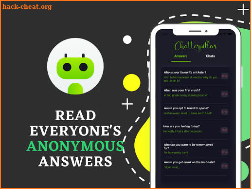 Chatterpillar Anonymous chat, talk to strangers screenshot