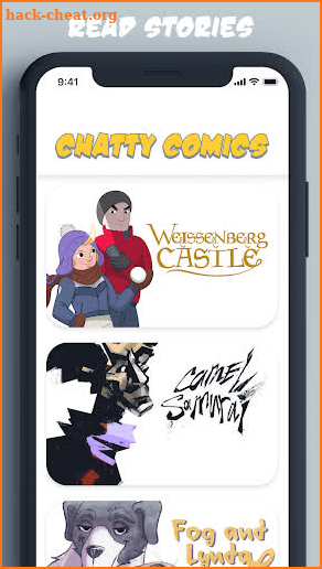 Chatty Comics - Interactive Stories and Text Games screenshot